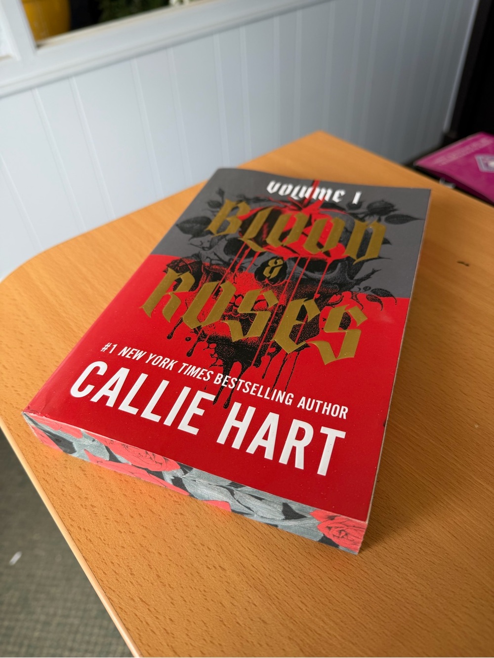 Blood & Roses by Callie Hart Sprayed Edges Edition